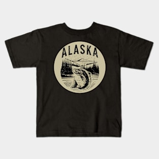 Alaska Salmon Kids T-Shirt